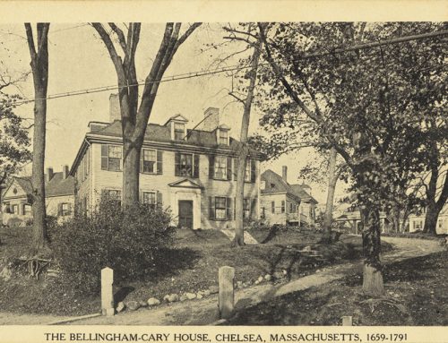 The Bellingham-Cary House, Chelsea, Massachusetts, 1659-1791