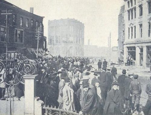 Square After Great Fire of 1908, Chelsea,MA
